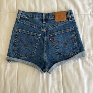 Women’s Levi’s High Rise Denim Shorts